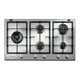 Whirlpool GMF 9522/IXL Hob Manuel utilisateur | Fixfr