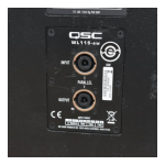 QSC Audio WL115-sw Manuel utilisateur