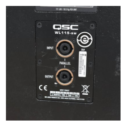 QSC Audio WL115-sw Manuel utilisateur | Fixfr