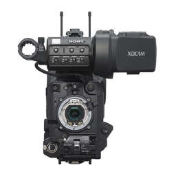 Sony PXW-X320 Manuel utilisateur | Fixfr