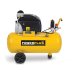 Powerplus POWX1760 COMPRESSOR 1500W 50L Manuel du propri&eacute;taire