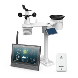 Bresser 7003510 MeteoChamp 7-in-1 HD Wi-Fi weather centre Manuel du propriétaire | Fixfr