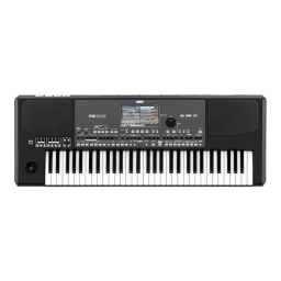 Korg Pa600QT Manuel utilisateur | Fixfr