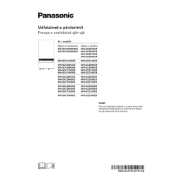 Panasonic WHADC0912K6E5AN Mode d'emploi | Fixfr