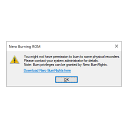 Nero BurnRights Manuel utilisateur | Fixfr