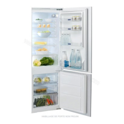 Whirlpool ART 669/A+ Fridge/freezer combination Manuel utilisateur | Fixfr