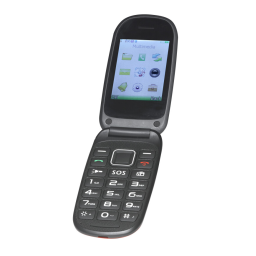 Denver BAS-24100M Senior flip phone Manuel utilisateur | Fixfr