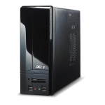 Acer Aspire X1200 Desktop Manuel utilisateur