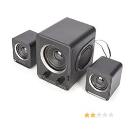 Ednet 83173 2.1 Mini Subwoofer Sound System Manuel du propriétaire | Fixfr