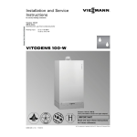 Viessmann Main Boiler Documentation Vitocrossal 200, CI2 Mode d'emploi