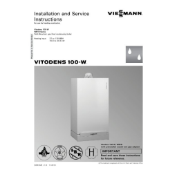 Viessmann Main Boiler Documentation Vitocrossal 200, CI2 Mode d'emploi | Fixfr