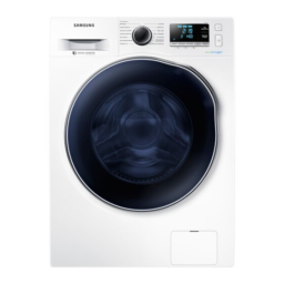 Samsung WD90J6A10AW Lavante-séchante 9+6kg - WD90J6A10AW Manuel utilisateur | Fixfr