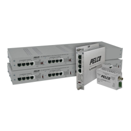 Pelco EC-3000C-U Series EthernetConnect Extender Guide d'installation | Fixfr