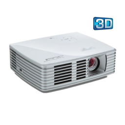 Acer K130 Projector Manuel utilisateur | Fixfr