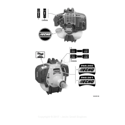 Echo PAS-260 PRO Manuel utilisateur | Fixfr