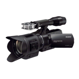 Sony NEX VG30 Manuel utilisateur | Fixfr