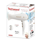 Techwood TSC-2101 S&egrave;che Cheveux &quot;Pro&quot; Manuel utilisateur