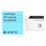 HP LaserJet Pro M14-M17 Printer series Manuel utilisateur