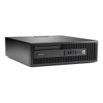 HP EliteDesk 705 G3 Small Form Factor PC Manuel utilisateur