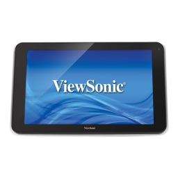 ViewSonic EP1042T : Manuel utilisateur + Chat IA | Fixfr