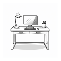 Bureaux d'ordinateur
