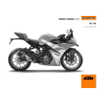 KTM RC 125 EU 2020 Sport Bike Manuel utilisateur