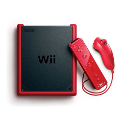 Wii mini : Mode d'emploi + Chat IA & Téléchargement PDF | Fixfr