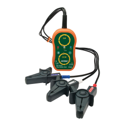 Extech Instruments PRT200 Non-Contact Phase Sequence Tester Manuel utilisateur | Fixfr