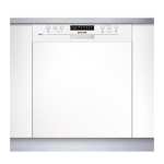 Brandt VH15W Built-in dishwasher Manuel utilisateur