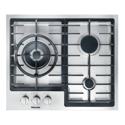 Miele KM 2312, KM 2334, KM 2335 : Mode d'emploi + IA | Fixfr