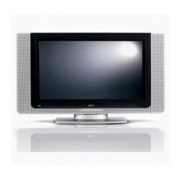 Acer AT3201W TV LCD : Guide Utilisateur + AI Chat | Fixfr