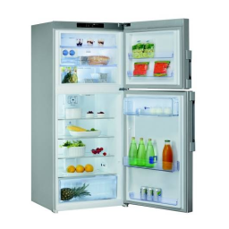 Whirlpool WTV4125 NF TS Fridge/freezer combination Manuel utilisateur | Fixfr