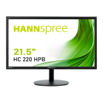 Hannspree HC 220 HPB Manuel utilisateur