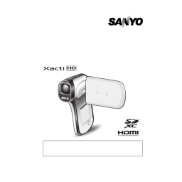 Sanyo VPC CG20TA Manuel utilisateur | Fixfr
