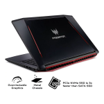 Acer Predator PH315-51 Notebook Manuel utilisateur