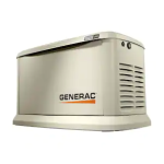 Generac 10 kW G0071710 Standby Generator Manuel utilisateur