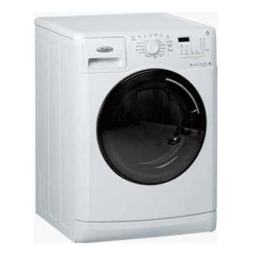 Whirlpool AWOE 91200/1 Washing machine Manuel utilisateur | Fixfr