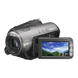 Sony HDR-HC3E Mode d'emploi | Fixfr