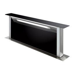 De Dietrich DHD7960B Downdraft hood Manuel utilisateur | Fixfr