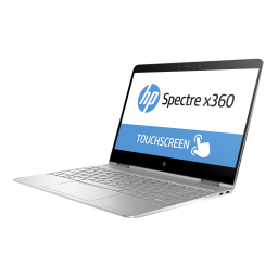 HP Spectre 13-ac000 x360 Convertible PC Manuel utilisateur | Fixfr