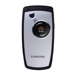 Samsung SGH-E760 Manuel utilisateur | Fixfr