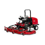 Toro Groundsmaster 4100 Rotary Mower Riding Product Manuel utilisateur