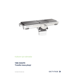 Getinge Plaque Transfert 1180.13A0/F0 | AI Chat & PDF | Fixfr
