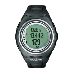 Suunto X6HR Manuel utilisateur | Fixfr