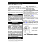 Westinghouse B6BMMX Guide d'installation