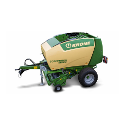 Krone BA Comprima F 125 (RP701-10) Mode d'emploi | Fixfr