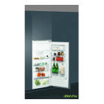 Whirlpool ARG 8612/A+ Refrigerator Manuel utilisateur