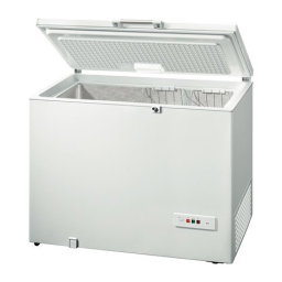Bosch GCM28AW30G Freezer Manuel utilisateur | Fixfr