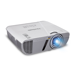 ViewSonic PJD6552LWS PROJECTOR Mode d'emploi | Fixfr