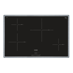 Bosch PIE845BB1E Manuel utilisateur | Fixfr
